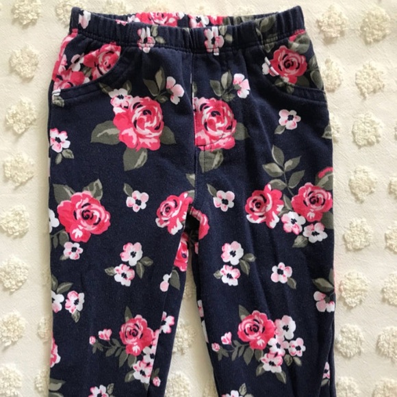 Carter’s Rose print Jacket and Joggers - Picture 4 of 5